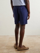 Polo Ralph Lauren - Straight-Leg Linen Shorts - Blue