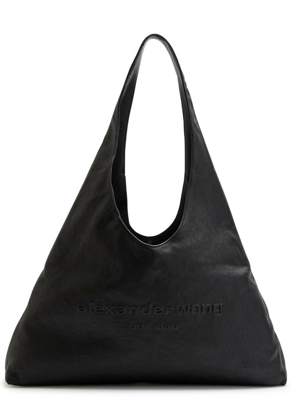 Photo: Alexander Wang Pike Large Leather Shoulder bag - Black - One Size