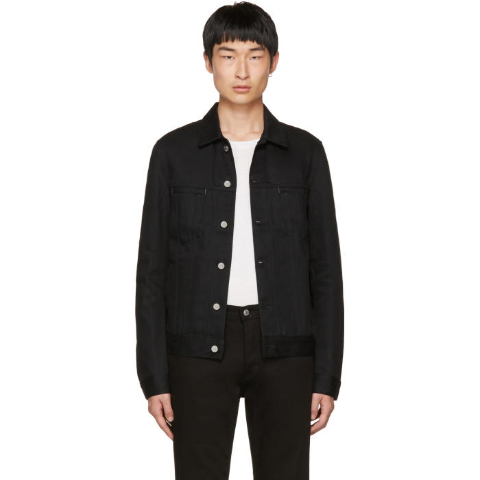 Photo: Acne Studios Black Denim Pass Jacket 