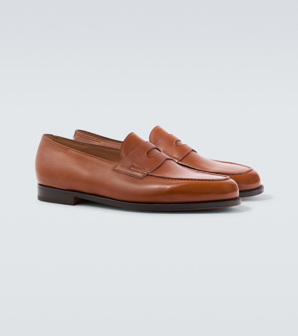 Lobb John Lobb Lopez leather penny loafers John Lobb