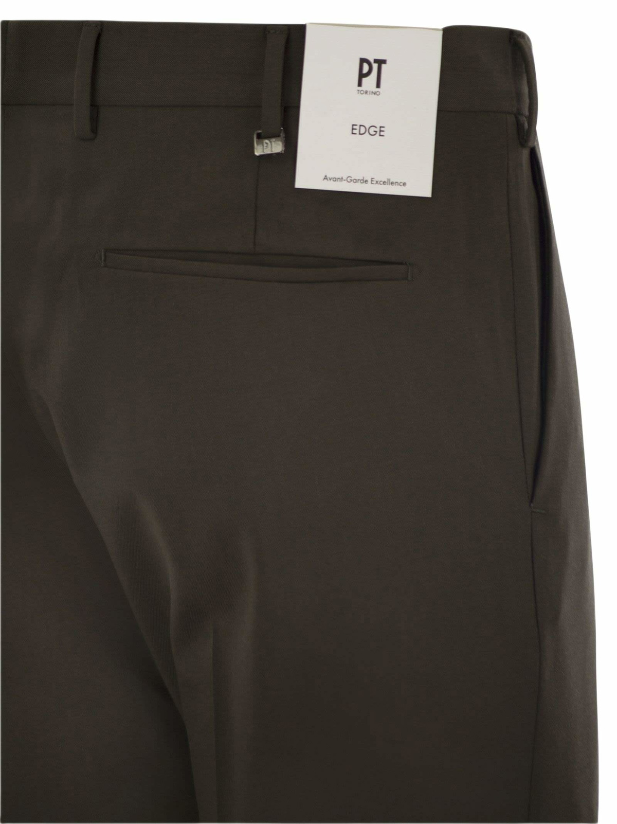 PT Torino Dieci - Stretch Virgin Wool Trousers