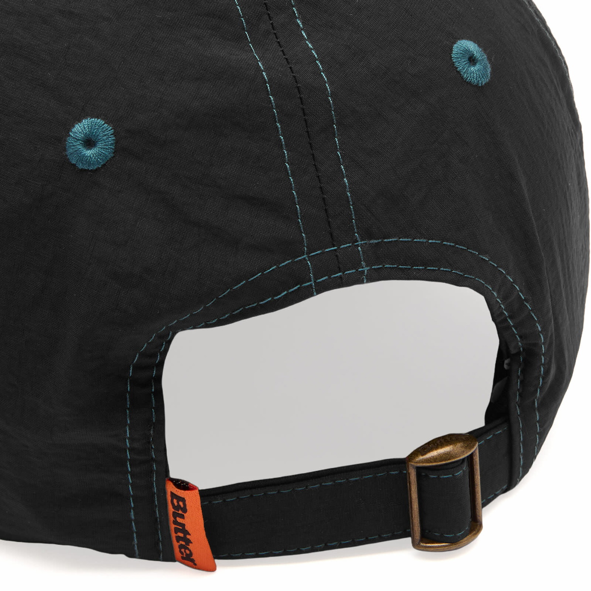 Butter Goods Men's Connection 6 Panel Cap in Black 