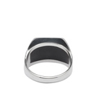 Ellie Mercer Men's Multi Piece Ring in Silver/Black