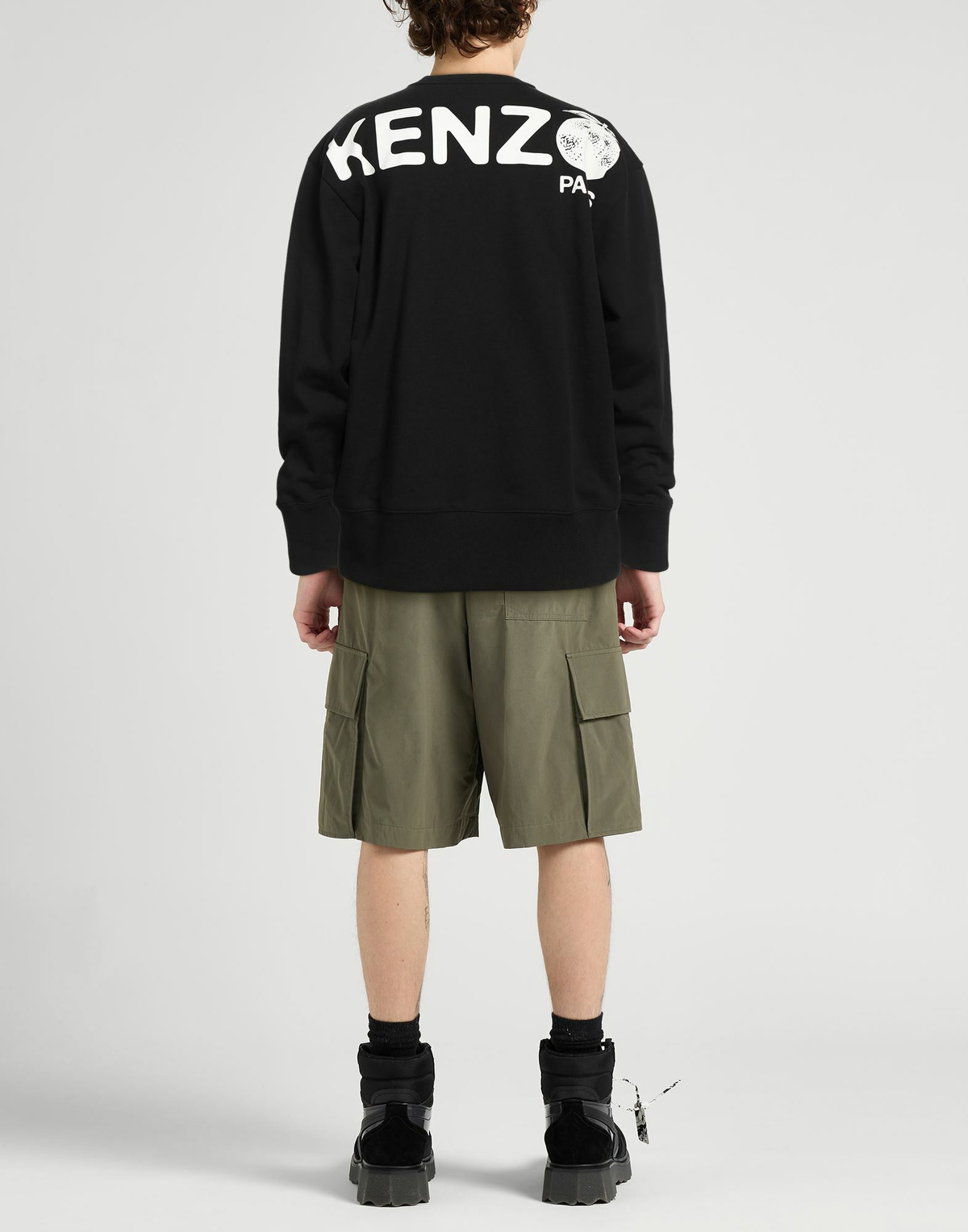 Kenzo Mens Sweatshirt in Black