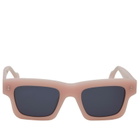 JW Anderson Women's Rectangle Sunglasses in Pink 