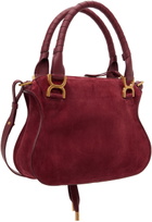 Chloé Burgundy Small Marcie Shoulder Bag