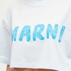 Marni Women's T-Shirt in Light Blue