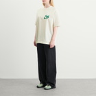 END. Outdoor Sign T-Shirt in Ecru