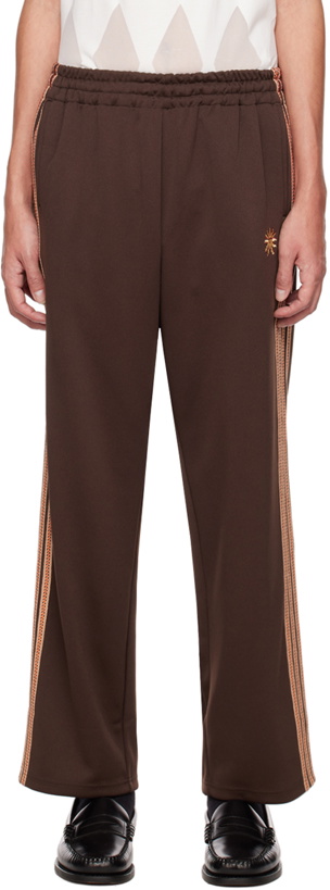 Photo: JieDa Brown 5 Stripe Lounge Pants