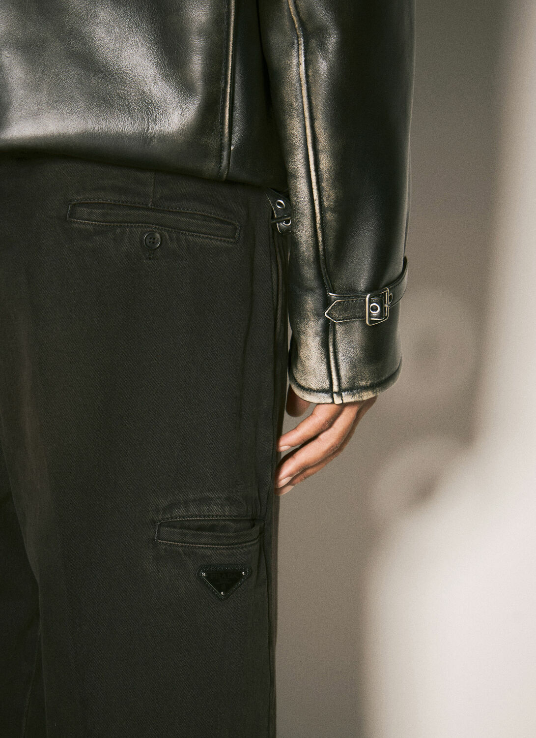 Prada Over Dyed Jeans