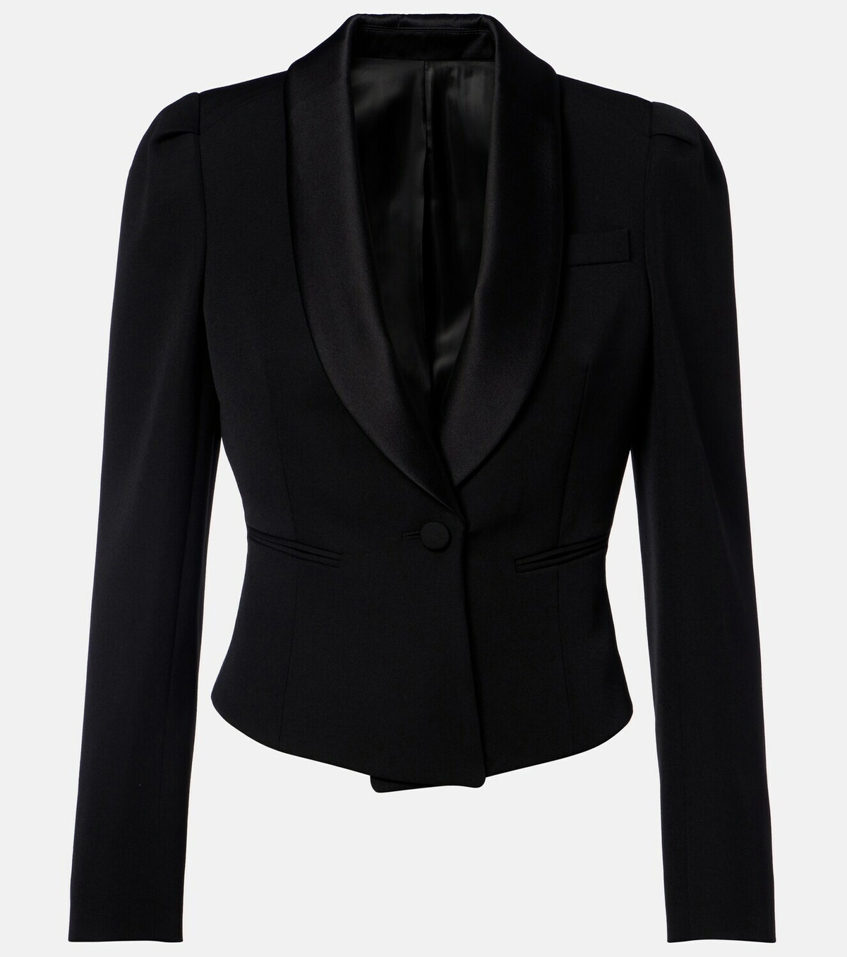 McQueen Cropped wool blazer