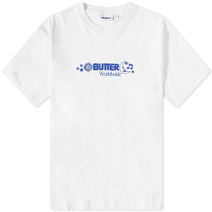 Photo: Butter Goods Men's Zodiac T-Shirt in White