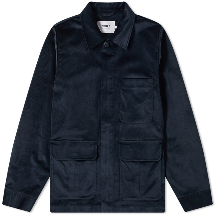 Photo: NN07 Verne Velvet Overshirt Jacket