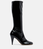 Le Monde Béryl x Kim Sion Madison 95 patent leather knee-high boots