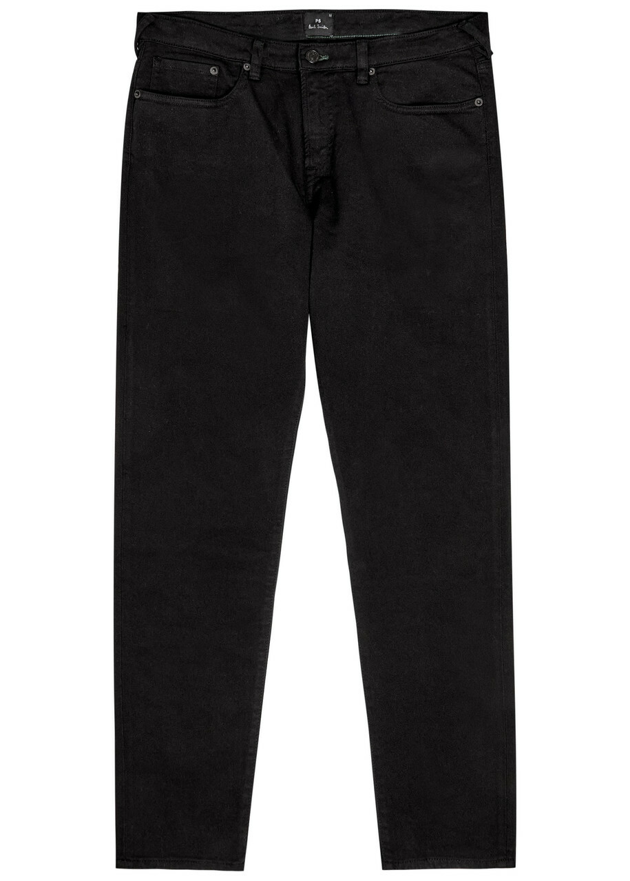 PS Paul Smith Slim Tapered-leg Jeans Black