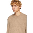 Kenzo Tan Alpaca Crewneck Sweater