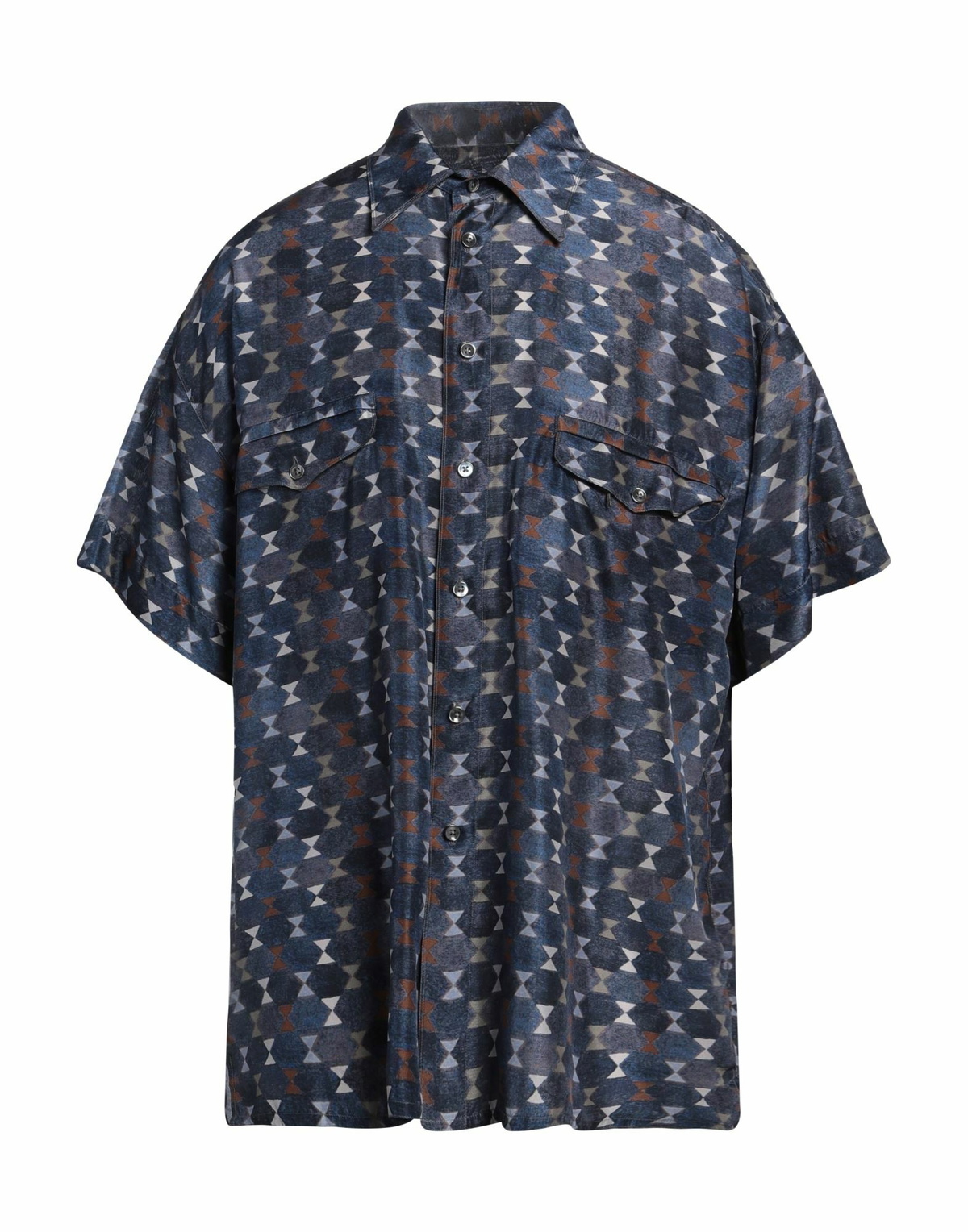 Giorgio Armani Mens Shirt Midnight in Blue
