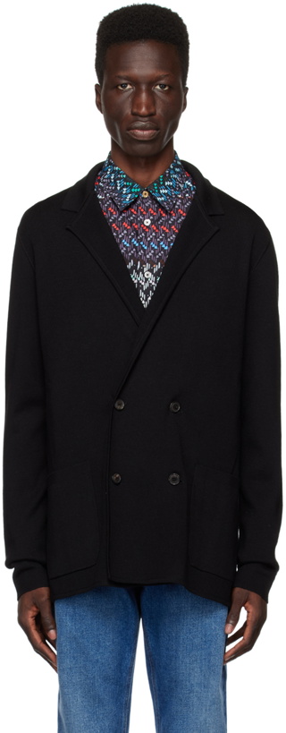 Photo: Paul Smith Black Double-Breasted Blazer