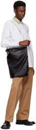 Connor McKnight White Checkerboard Collar Shirt
