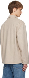FORMA Beige Brushed Work Jacket