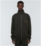 Berluti Embroidered wool-blend track jacket