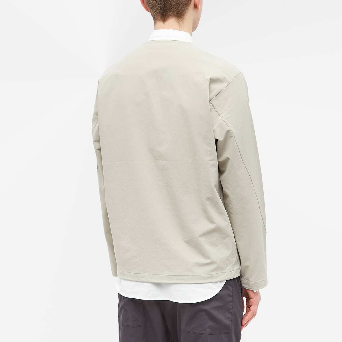 Snow Peak Men's Active Comfort Cardigan in Beige Snow Peak