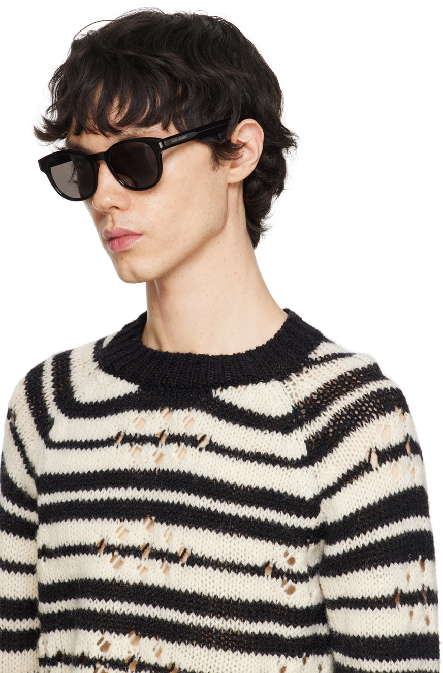 SAINT LAURENT SL 620 サングラス Saint Laurent Black SL 620 Sunglasses Saint Laurent