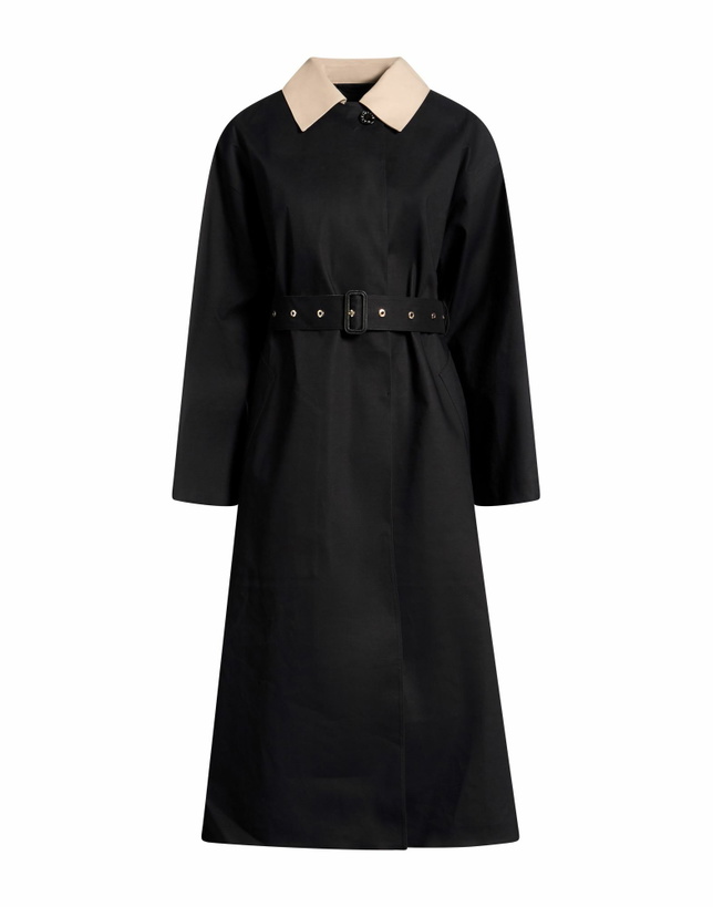 Photo: Mackintosh Belted Bowland Lr-1058 Womens Overcoat & Trench Coat in Midnight blue