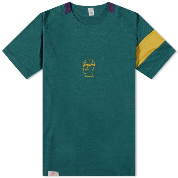 Photo: Rapha Women's x Brain Dead Technical T-Shirt in June Bug/Purple Pennant