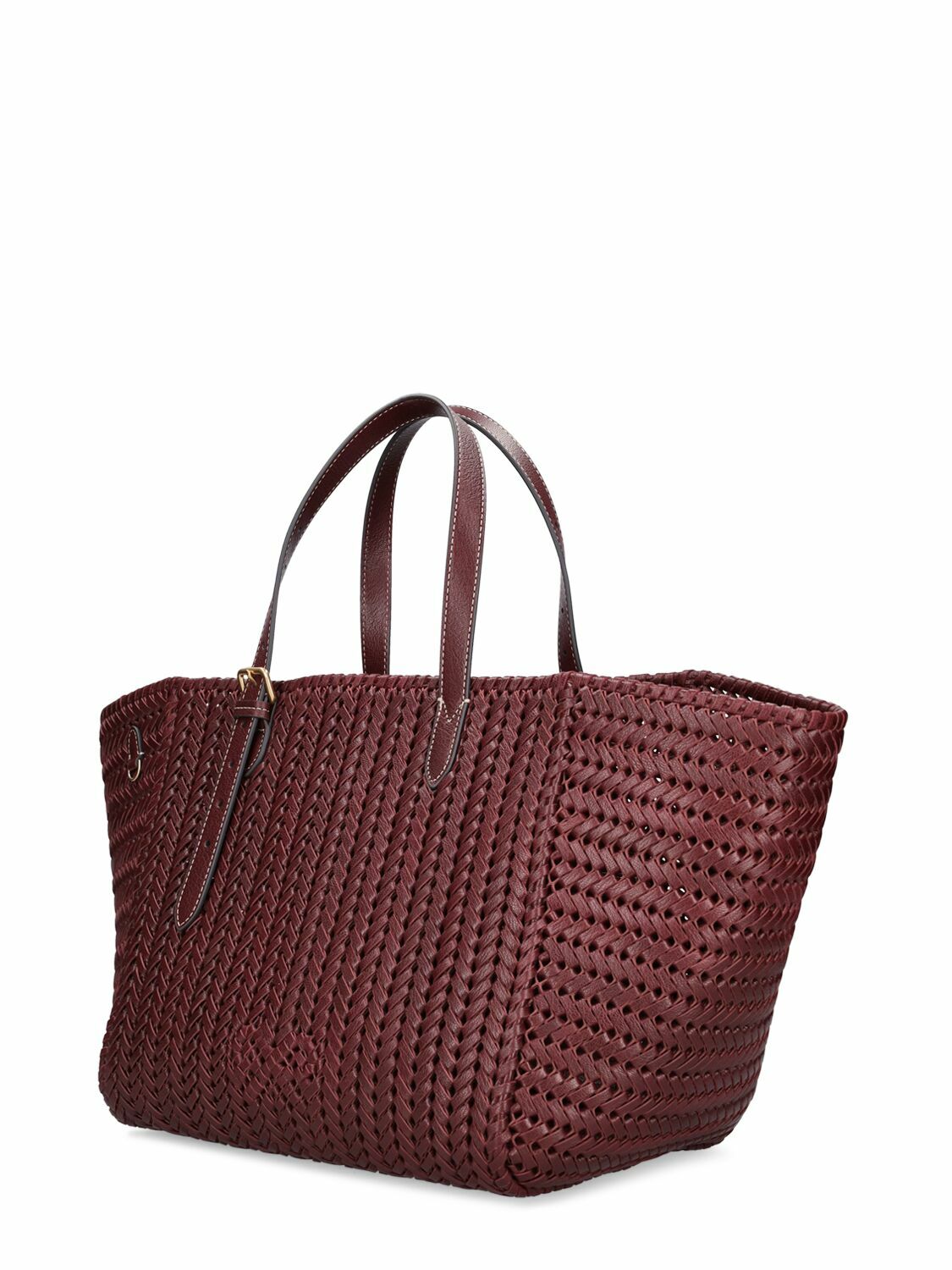 ANYA HINDMARCH - The Neeson Square Leather Tote Bag Anya Hindmarch
