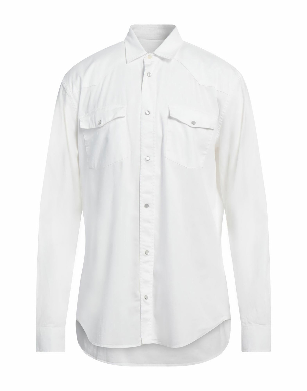 Dondup Mens Denim shirt in White
