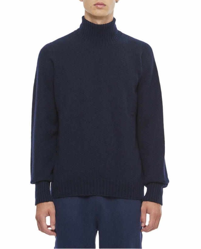 Photo: Drumohr High Neck Wool Sweater