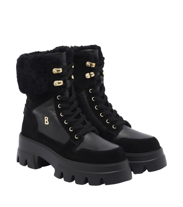Photo: Bogner Sapporo shearling-lined leather lace-up boots