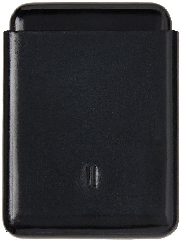 Photo: Boris Bidjan Saberi Black Leather Card Case