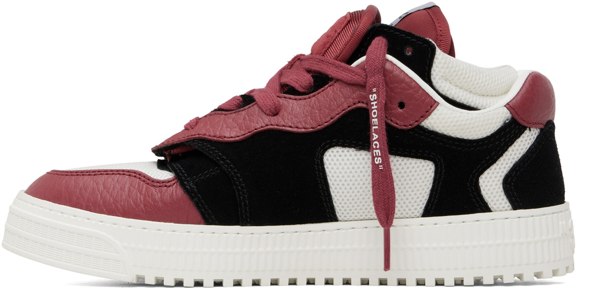 Off-White Black & Red 3.0 Floating Arrow Sneakers