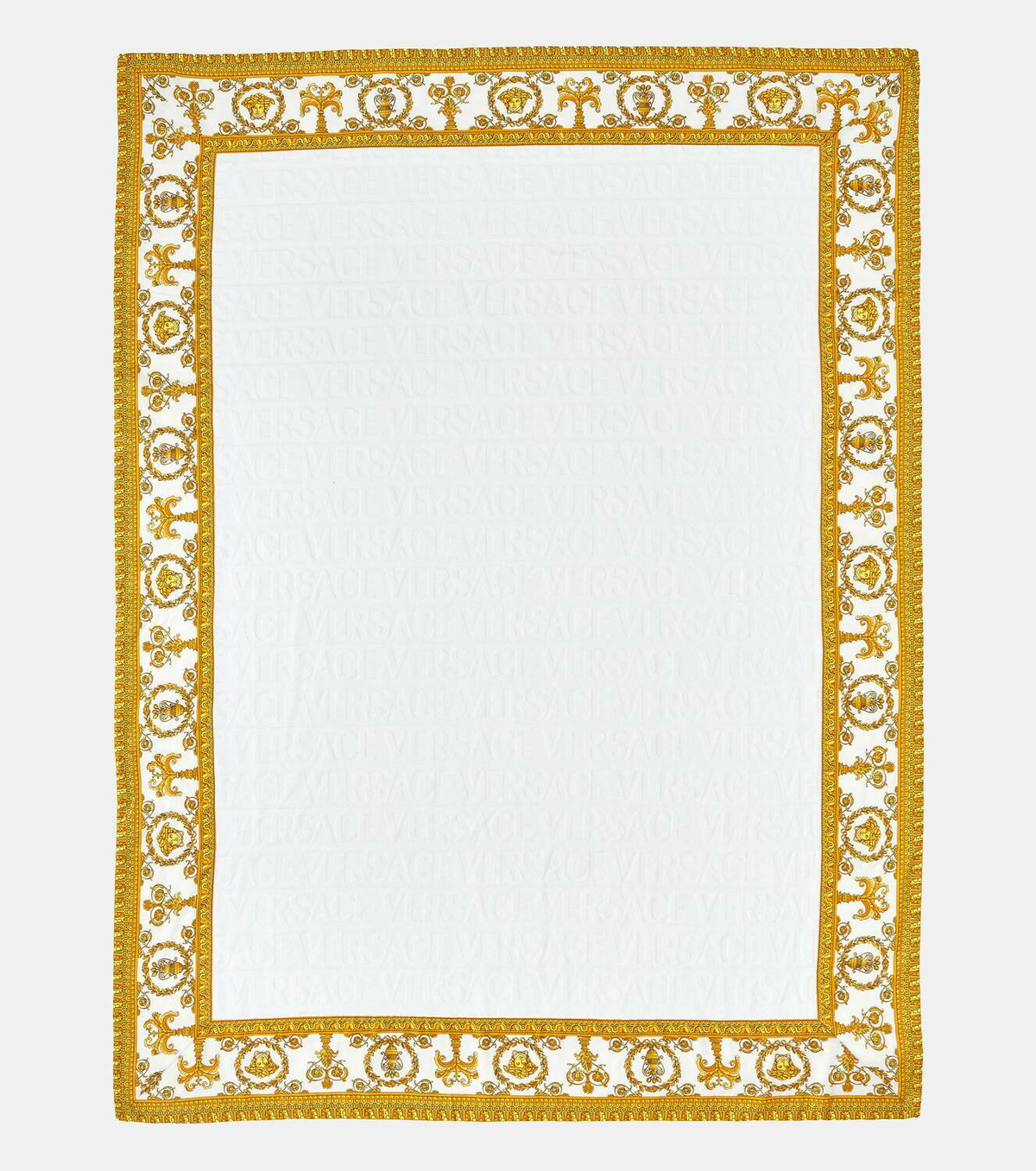 Versace Home Versace Allover cotton terry beach towel