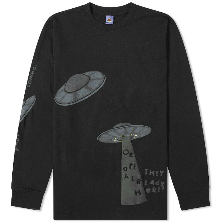 Photo: Creepz Men's Invasion Long Sleeve T-Shirt - END. Exclusive in Black Out