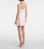 Clio Peppiatt Seashell embellished minidress