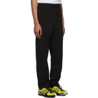 Affix Black Polar Fleece Lounge Pants