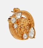 Versace Medusa crystal-embellished earrings