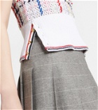 Thom Browne - Checked cotton-blend sweater vest