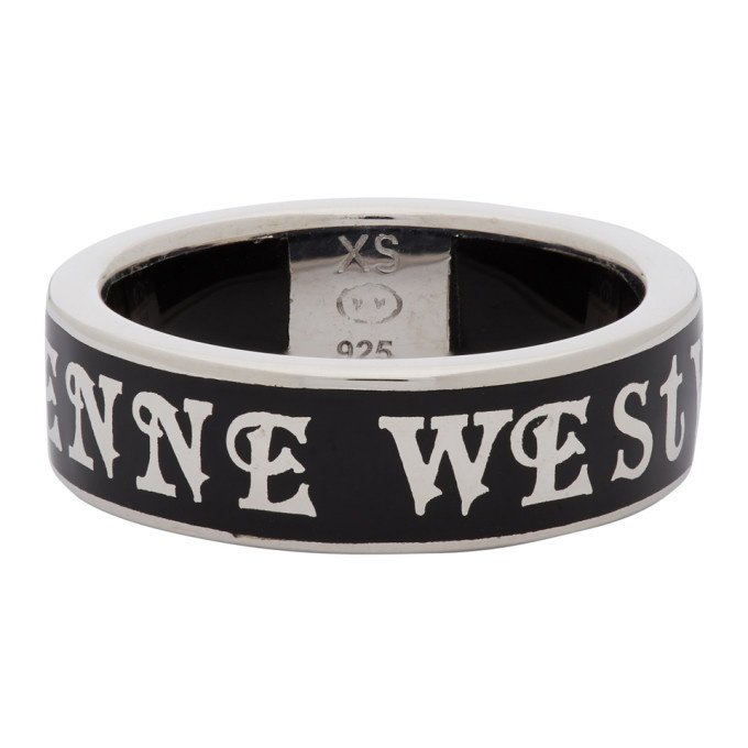 Photo: Vivienne Westwood Silver and Black Conduit Street Ring