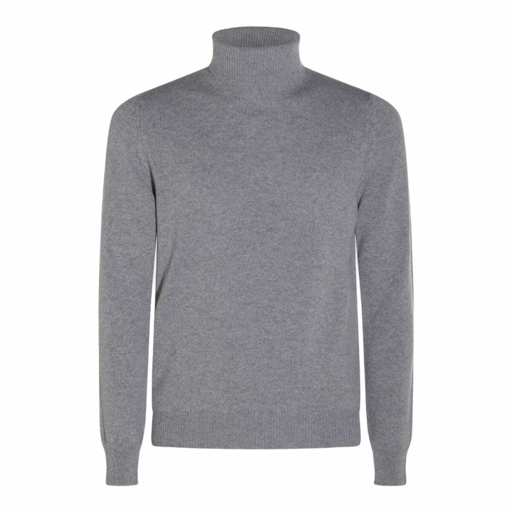Photo: Malo Grey Wool Knitwear