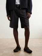 LOEWE - Rambla Suede Driving Loafers - Brown