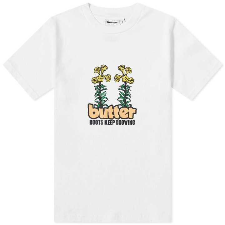 Photo: Butter Goods Men's Roots T-Shirt in White