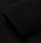 BILLY - Quilted Wool-Twill Jacket - Black