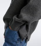 Róhe Distressed wool-blend sweater