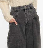 Isabel Marant - Vetea high-rise wide-leg jeans