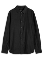Rag & Bone Finch Linen-blend Shirt Black