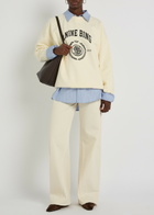 Anine Bing Brie Wide-leg Jeans Cream